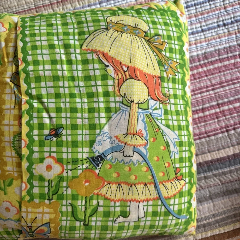 Vtg Sears Katie's Patchwork Pillow Featured in Stranger Things MCM